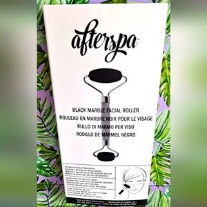 Poolside Afterspa Black Marble Facial Roller. New in Box.